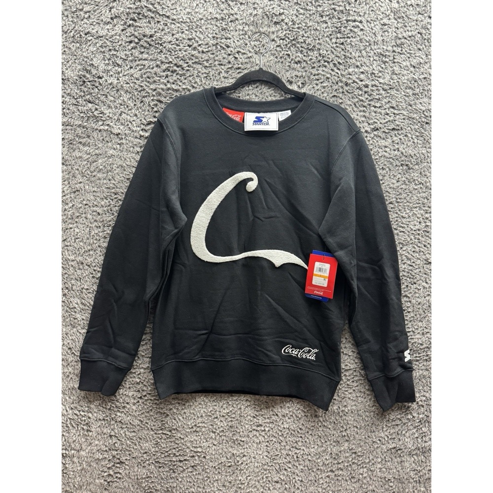 Starter Grey Coca-Cola Blended Cotton Pullover Sweater - Men's Size‎ XL
